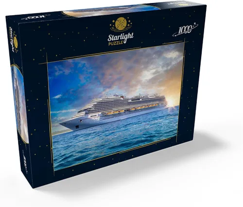 Miniatura 2 de MyPuzzle Cruise Ship in The Caribbean - Rompecabezas prémium de 1000 piezas para adultos
