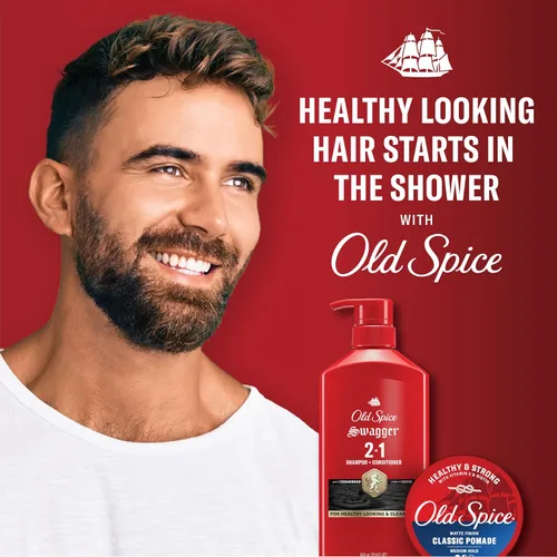 Miniatura 7 de Old Spice Swagger 2-en-1 Set de Champú y Acondicionador para Hombres, Aroma a Cedro y Lima, Cabello Más Saludable, Más Lleno, Más Hidratado, Calidad