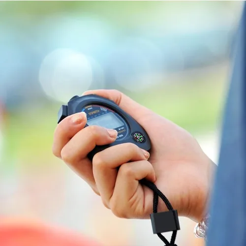 Miniatura 5 de Temporizador de partidos multifunción cronómetro electrónico para juegos deportivos, temporizador de entrenamiento ligero con pantalla LCD
