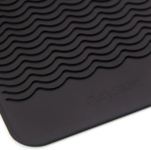 Miniatura 6 de Heysam Alfombrilla térmica profesional para herramientas para el cabello, plancha plana y rizadora, bolsa de almacenamiento de viaje para encimera