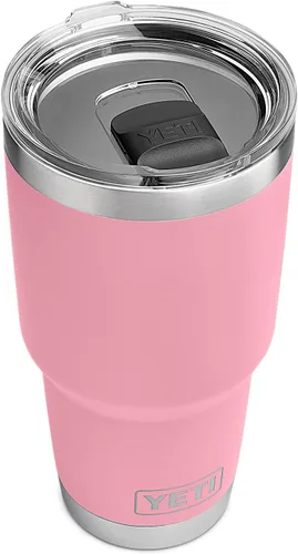 Miniatura 15 de YETI Rambler - Vaso aislado al vacío de acero inoxidable de 30 onzas con tapa MagSlider azul (Offshore Blue)