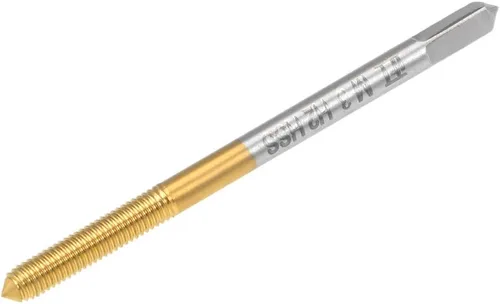 Miniatura 7 de uxcell Rosca que forma el golpecito M2 Rosca 0,4 echada H2 HSS Titanium recubierto