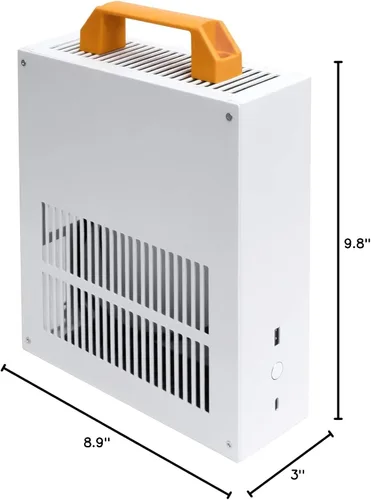 Miniatura 8 de SGPC Caja Mini Itx - Nuevo K29 (Acero), 2 Manijas que Pueden Instalarse, Panel Ventilado - 2 Paneles Laterales de Acero y 1 Acrílico / Caja SFF