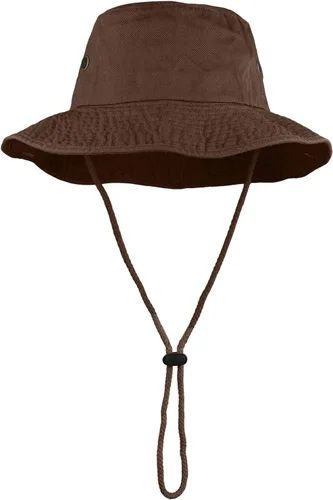 Miniatura 12 de Sombreros de ala ancha para senderismo, pesca, safari, Boonie, 100% algodón, protección solar UV, para hombres y mujeres, actividades al aire libre
