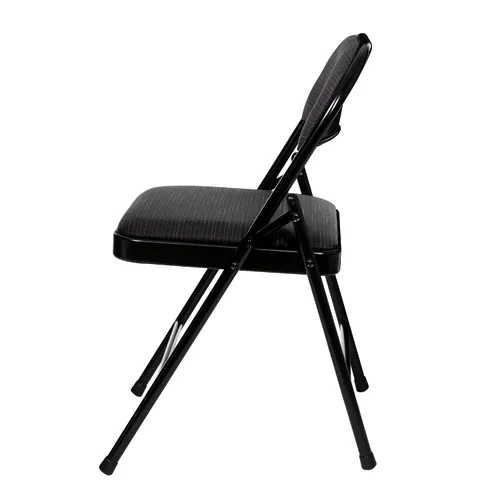 Miniatura 5 de OEF Furnishings OEF970 Series - Sillas plegables acolchadas de tela de alta calidad, asiento y respaldo acolchados cómodos para salas