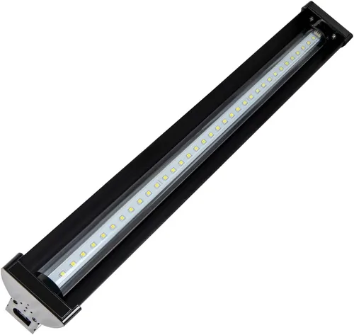AquaSprouts Barra de luz LED para cultivo hortícola de 2 pies, 24 W de alto rendimiento blanco, espectro completo 6400 K para jardinería interior,
