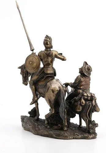 Miniatura 4 de Estatua de Don Quijote y Sancho Panza