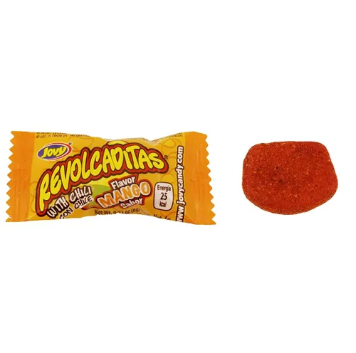 Miniatura 3 de Jovy Revolcaditas con sabor a chile y mango Bolsa de 6 onzas Caramelo mexicano