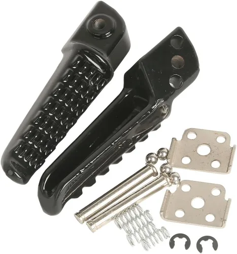Miniatura 5 de XMT-MOTO - Reposapiés negro para Kawasaki Ninja ZX6R ZX10R ER6F ER6N 650R ZX-6R