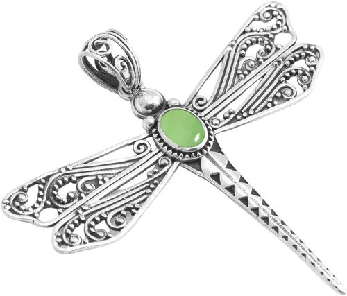Miniatura 17 de Collar de plata de ley 925 para mujer, collar con colgante de piedras preciosas auténticas, collar con colgante hipoalergénico para regalo