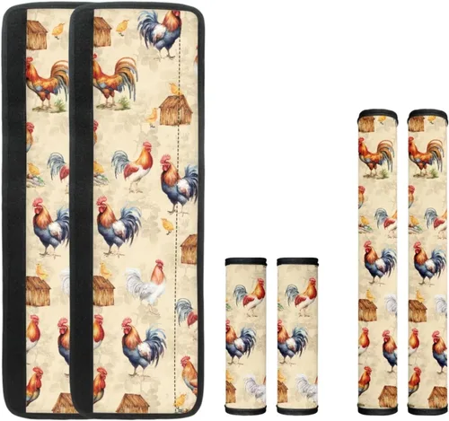 Miniatura 19 de DISNIMO Fundas protectoras de repuesto para refrigerador con diseño floral bohemio de libélula, fundas protectoras lavables para puertas de cocina