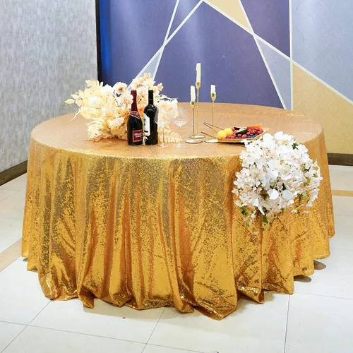 Miniatura 11 de Mantel de lentejuelas de 60 x 102 pulgadas, azul bebé, para boda, fiesta, despedida de soltera, rectangular