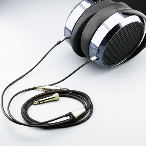 Miniatura 6 de Cable de repuesto compatible con Hifiman HE400S, HE-400I, HE-400i (puerto doble de 0.098 in), HE560, HE-350, HE1000, HE1000 V2 auriculares de 0.138
