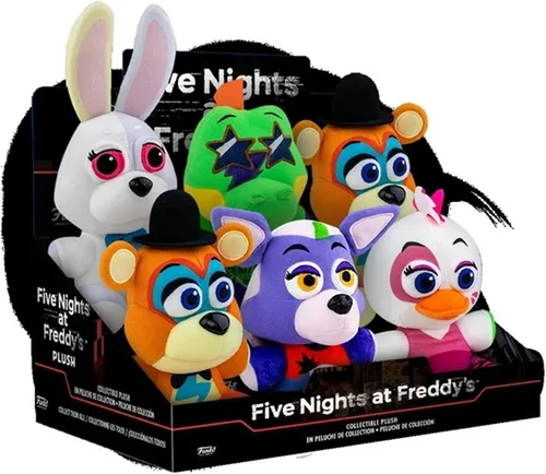 Miniatura 6 de Funko Peluche: Five Nights at Freddy's, Security Breach - Roxanne Wolf, Multicolor, 6 pulgadas