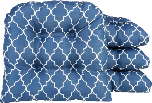 Miniatura 72 de Klear Vu Gripper Overstuffed - Cojines universales antideslizantes para silla de comedor para decoración de cocina o uso de oficina, almohadilla
