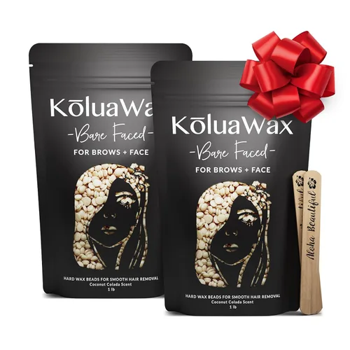 Miniatura 7 de KoluaWax Perlas de cera dura para depilación – Fórmula de cabello grueso – cara, brasileño, axilas, espalda, pecho, depilación de bikini – fruta