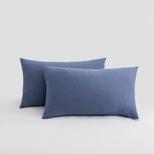 Miniatura 65 de Juego de 2 fundas de almohada pequeñas de punto Jersey Knit para viajes o niños pequeños de 12 x 16 pulgadas, 13 x 18 o 14 x 20 pulgadas, sobre