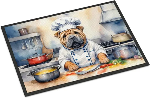Miniatura 98 de Caroline's Treasures DAC6179MAT Affenpinscher - Tapete para puerta delantera, para interiores y exteriores, para entrada, antideslizante, lavable