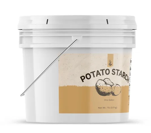 Miniatura 3 de Pure Original Ingredients Almidón de patata (1 galón) Alternativa de trigo y maíz, sin OMG, espesante para hornear y cocinar