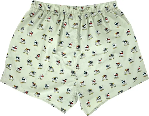Miniatura 5 de Calzoncillos tipo bóxer de algodón con estampado novedoso y brillante para hombre