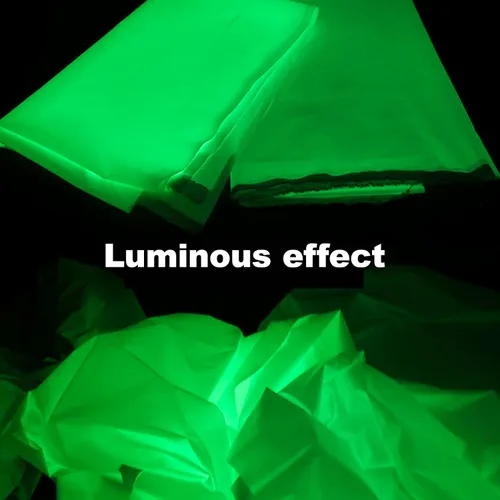 Miniatura 5 de Tela que brilla en la oscuridad, tela brillante para coser ropa, tela de poliéster luminosa para tela iluminada para ropa, decoraciones, suministros