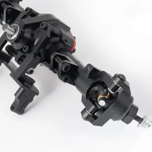 Miniatura 5 de Aleación completa eje delantero y eje trasero actualización de engranaje de acero para 1:10 Axial SCX10 II 90046/90047 SCX10 90027/90028 RC Jeep