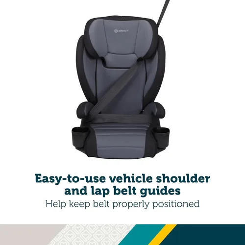 Miniatura 5 de Safety 1st Grow and Go - Asiento de coche booster 2 en 1 con ComfortWings, se convierte de respaldo alto a sin respaldo, 48,3 cm de ancho, caben 3