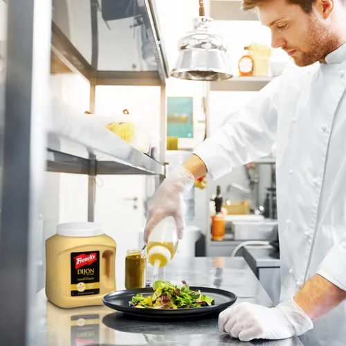 Miniatura 5 de French's Dijon Mostaza, 105 onzas, una botella de 105 onzas de mostaza Dijon con chardonnay, perfecta para crear lados exclusivos y recetas