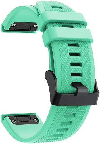 Miniatura 15 de REYDA Correa de silicona compatible con Garmin Fenix 8 Pro/8/E 1.850 in, 0.866 in, correa de reloj de ajuste rápido, suave y transpirable, pulsera