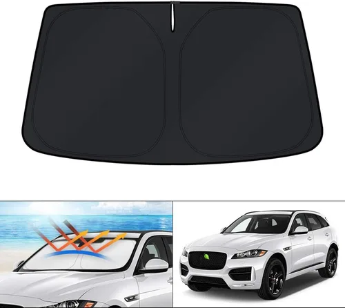 Miniatura 48 de KUST - Parasol plegable para parabrisas para Ford Ranger, accesorios 2019-2025 2026, parasol personalizado para ventana, protector solar plegable