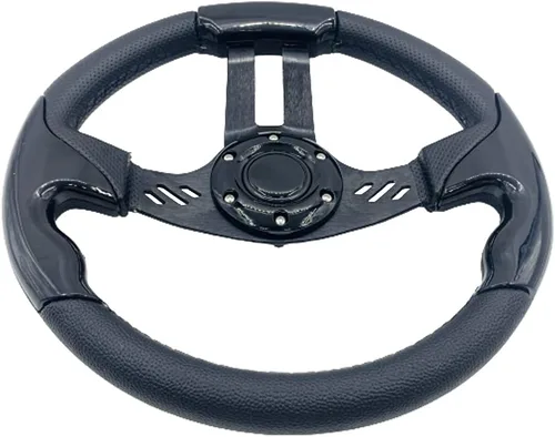 Miniatura 2 de Volante universal de 320mm para carrito de golf para Club Car DS y Precedent, volante para carrito de golf EZGO Yamaha para EZGO RXV y TXT Tempo G14