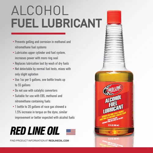 Miniatura 5 de Red Line 41102 Lubricante de combustible de alcohol de cuatro ciclos - 12 onzas