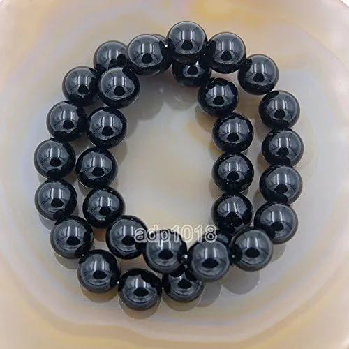 Miniatura 4 de AD Beads Brazalete con cuentas de piedras naturales con elástico, para curación Reiki 4,6,8,10,12mm