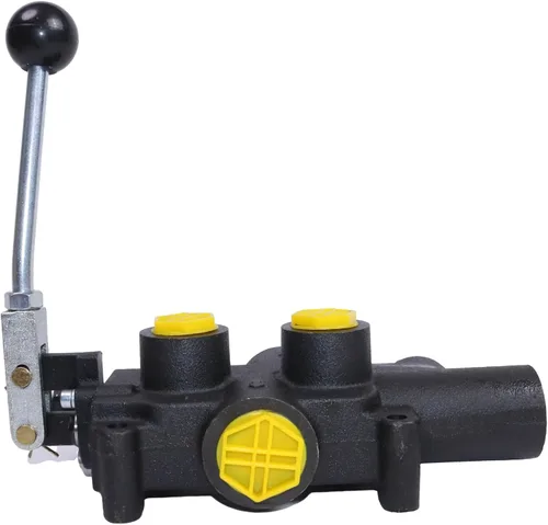 Miniatura 5 de Válvula de control hidráulico direccional de 4 vías y 3 posiciones 25GPM 2750PSI LS-3000-1 compatible con varios divisores de troncos hidráulicos