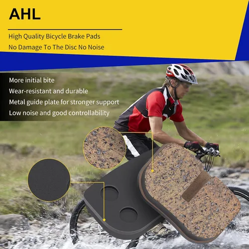Miniatura 7 de AHL Pastillas de freno de disco semimetálicas para bicicleta compatibles con Motovox MBX10 MBX11 MBX-10 79cc Moto MM-BB80 Baja Racer Dirt Bug