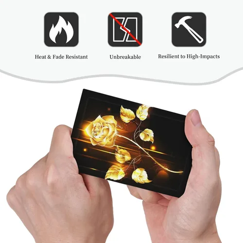 Miniatura 590 de Cubiertas de placa de pared de 3 gang con interruptor de luz de triple palanca, en negro y dorado con esplendor de oro rosa, estampado floral