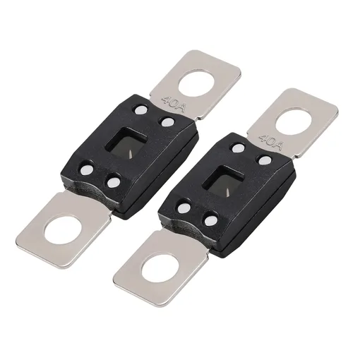 Miniatura 3 de VEXUNGA Mega Fusible 40A MEGA/AMG/ANM de Tornillo Fusible de 40 Amperios 40Amp de Alta Corriente Fusibles de Perno para Autos (Paquete de 2 piezas)