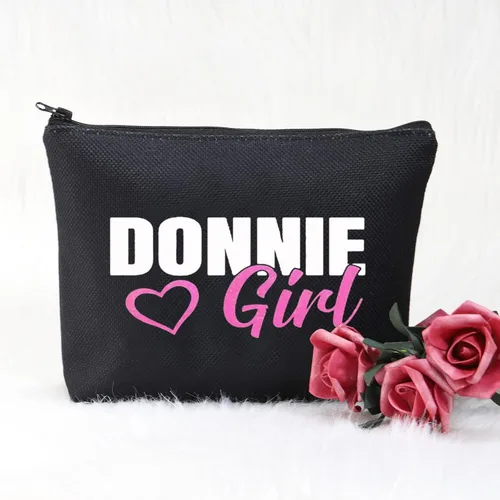 Miniatura 4 de POFULL Amante de la Música Regalo Banda de Música Mercancía Novedad Niño Grupo Cosméticos Bolsa Músi, Don chica