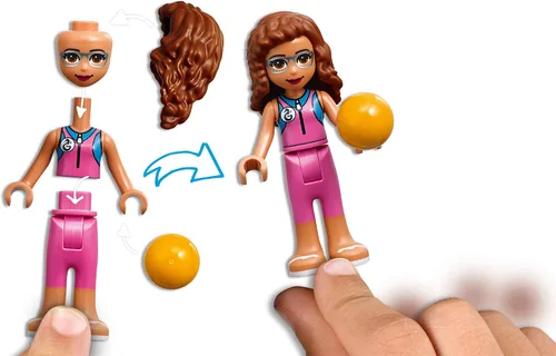Miniatura 7 de LEGO Friends Turtles Rescue Mission 41376 Kit de construcción de rescate con minifigura Olivia y tortugas de juguete, incluye vehículo de rescate