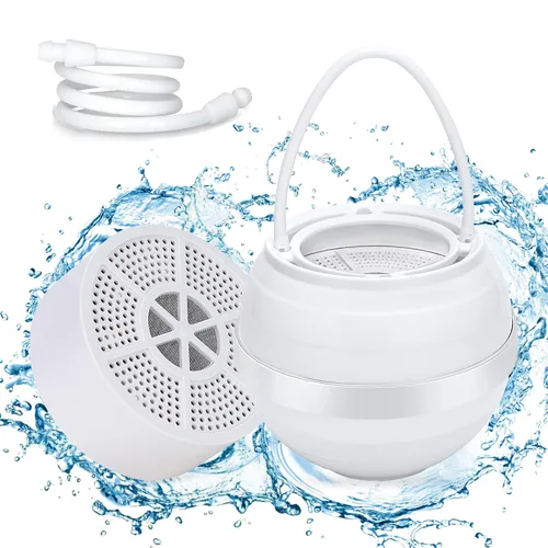 Filtro de baño para bañera – Filtro de agua de baño de 8 etapas sin BPA – Filtro de agua dura de primera calidad para bañera y grifo – Eliminación