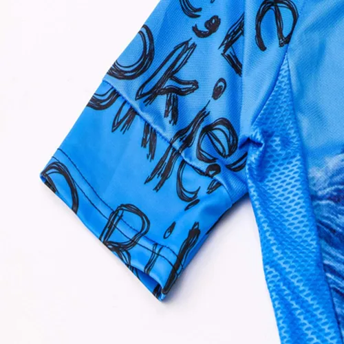 Miniatura 8 de Camiseta de ciclismo para hombre, manga corta, camiseta de ciclismo para montar al aire libre, ropa de ciclismo MTB