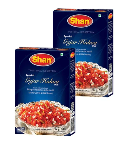 Miniatura 74 de Shan Polvo de crema de mango, 7.05 oz, postre esencial para cualquier ocasión, apto para vegetarianos, bolsa hermética en una caja (paquete de 3)