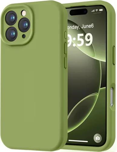 Miniatura 38 de LOVE 3000 Compatible con Funda para iPhone 15, [Cámara de Cobertura Completa de Silicona Suave] [Protección contra Caídas de 8 pies], Forro de Negro