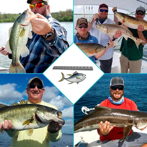 Miniatura 6 de Regla de pesca de espuma, herramienta de medición de pesca de 36 pulgadas, accesorios de pesca, barco de pesca de kayak, regla enfriadora