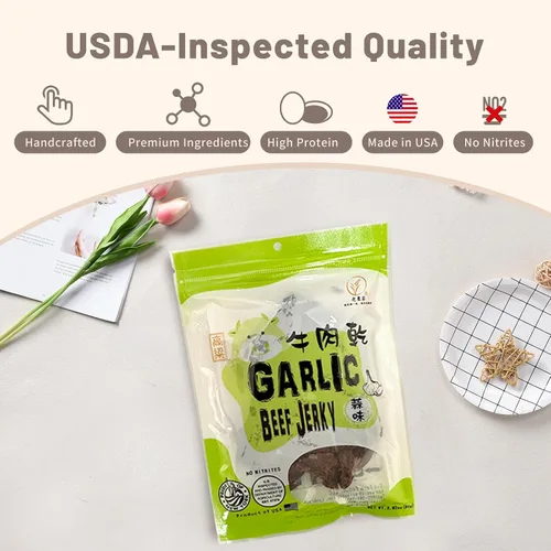 Miniatura 2 de Old Cottage Beef Jerky – Auténtica receta taiwanesa – Snacks taiwaneses – Snack de proteína seca seca Cecina de ternera, aperitivos asiáticos 2.82