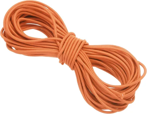 Miniatura 120 de PATIKIL Cuerda elástica elástica de 109 yardas (328.1 ft), cuerda elástica pesada de 0.059 in, albaricoque para manualidades, correas de gancho