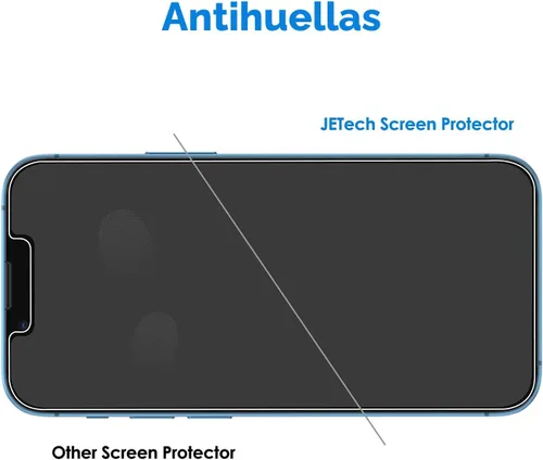 Miniatura 7 de JETech Protector de pantalla compatible con iPhone 13 y iPhone 13 Pro de 6.1 pulgadas, película de vidrio templado, paquete de 3