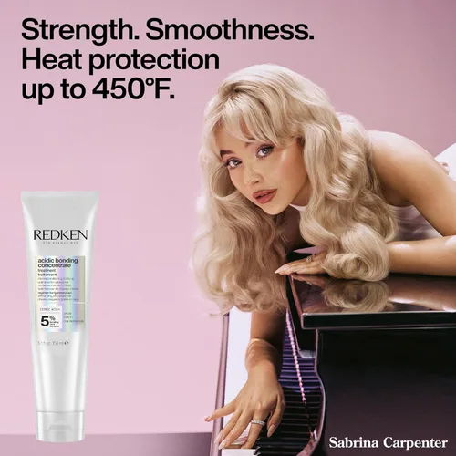 Miniatura 5 de Redken Acidic Bonding Concentrate Leave In Conditioner - For Weak & Damaged Hair, Bond Building & Strengthening Hair Repair Treatment, Smooths &