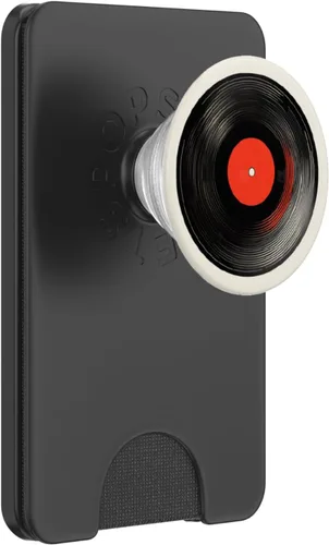Miniatura 8 de Red Vinyl Record Player Vinyl Collector Retro Music Lover PopSockets Adhesive PopGrip