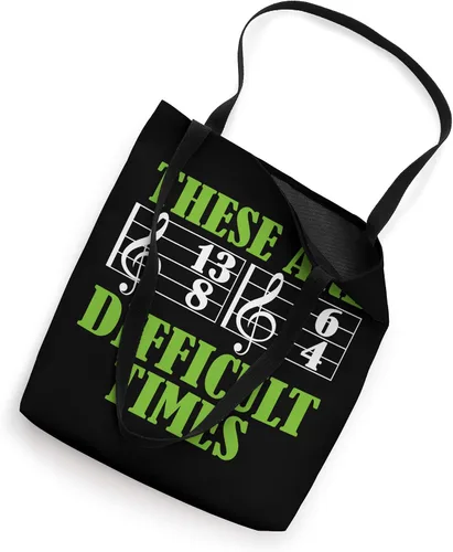 Miniatura 2 de Estos son tiempos difíciles divertida bolsa de mano de música de piano y violín